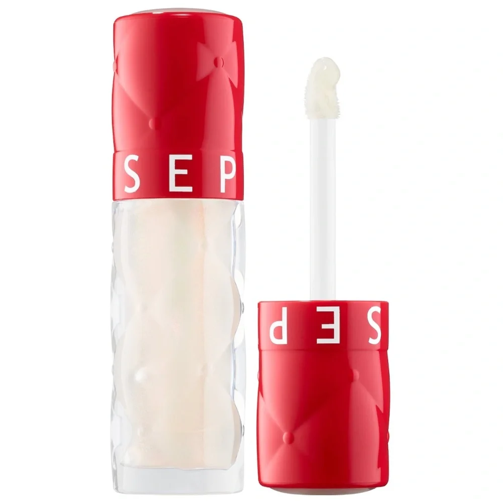 Bundle of Sephora Outrageous Plump Hydrating Lip Gloss & Laura Mercier Eyshadow